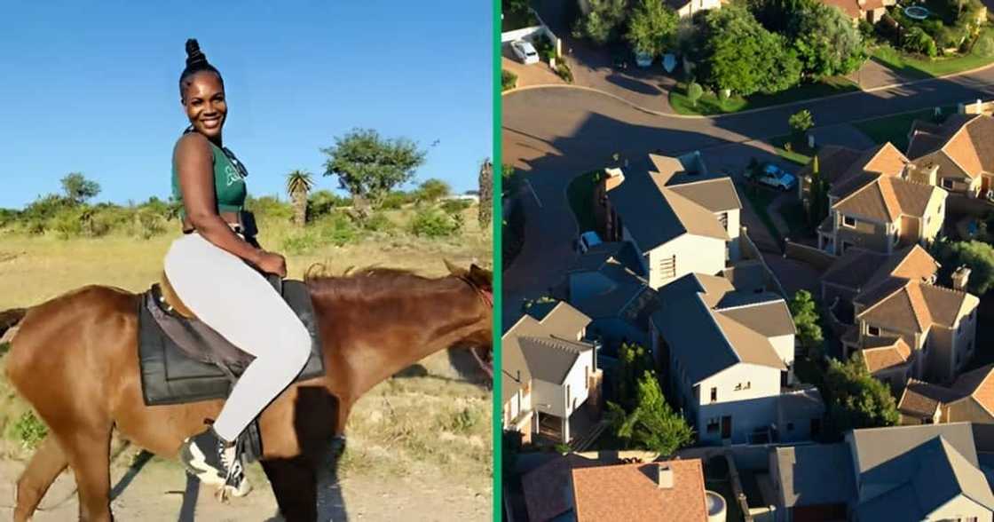 A woman showed of her mansions in Polokwane and Pretoria A woman showed of her mansions in Polokwane and Pretoria