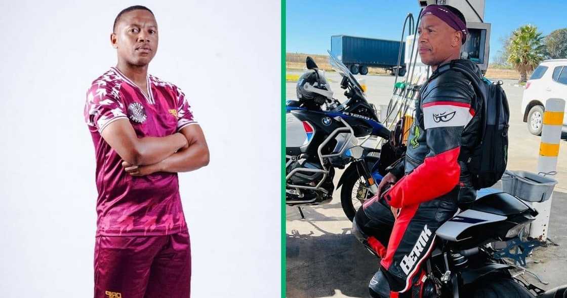 Andile Jali addressed the claims that he's broke