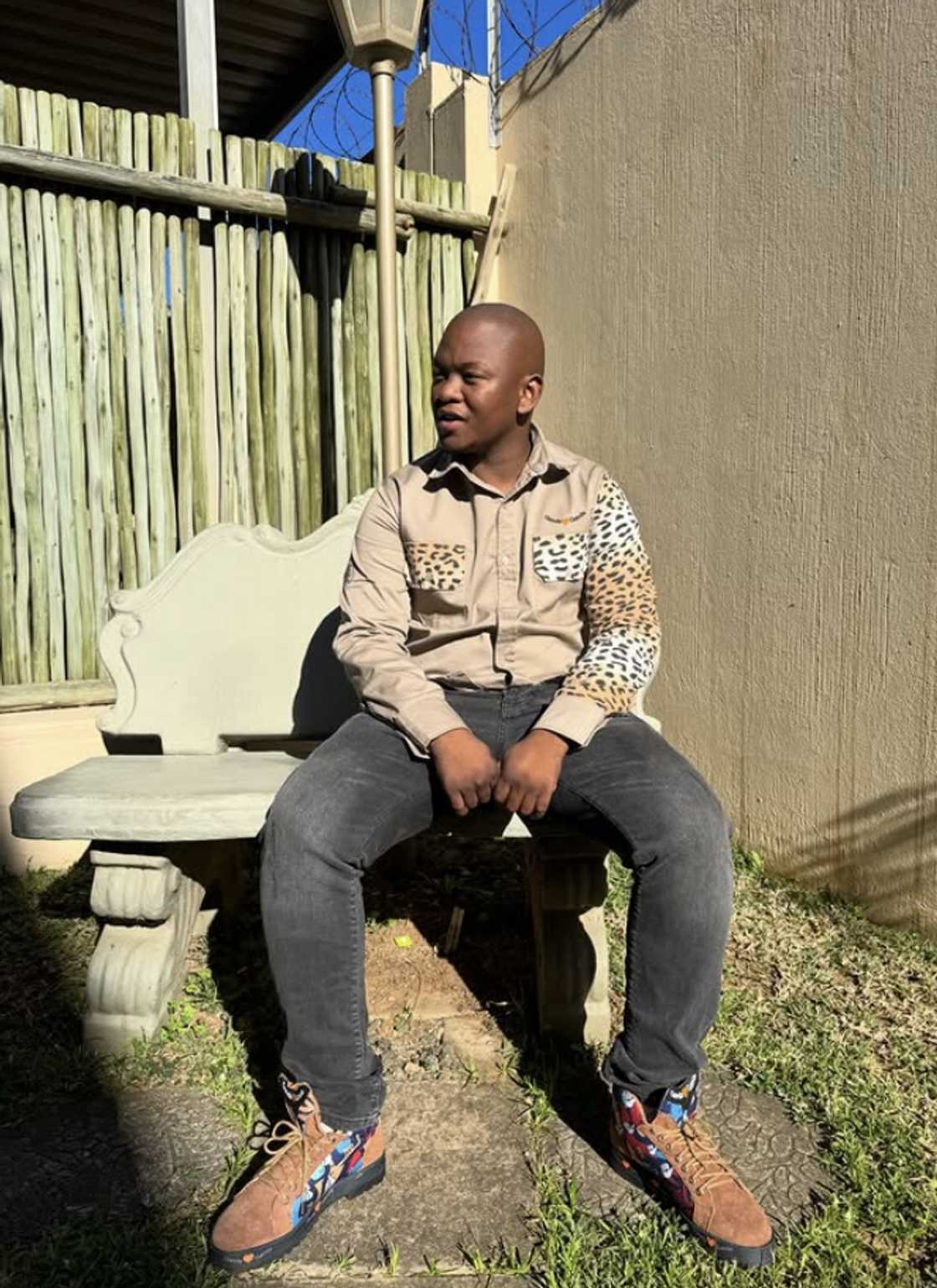 Mzansi questioned Mpumelelo Mseleku's look