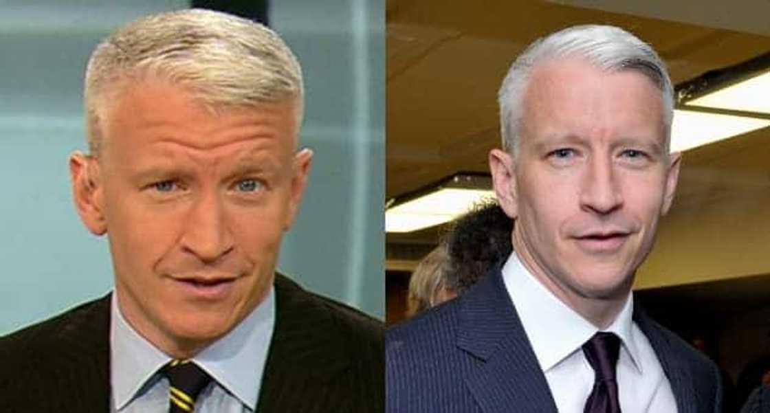 TV anchor Anderson Cooper's mother died in 2019. TV anchor Anderson Cooper's mother died in 2019.