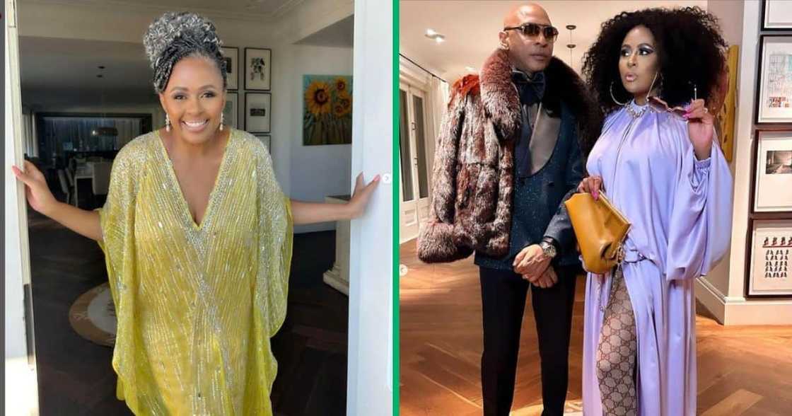 Basetsana Kumalo celebrated her 50th with Romeo Kumalo