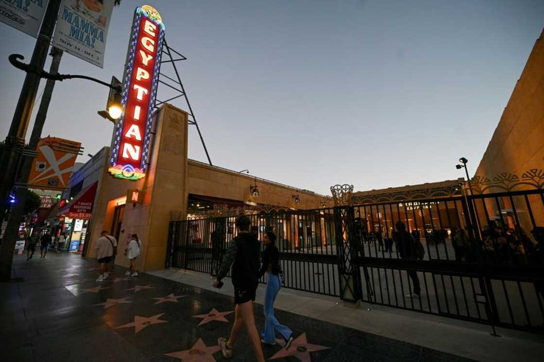Hollywood's Egyptian Theatre first opened its doors in October 1922 Hollywood's Egyptian Theatre first opened its doors in October 1922