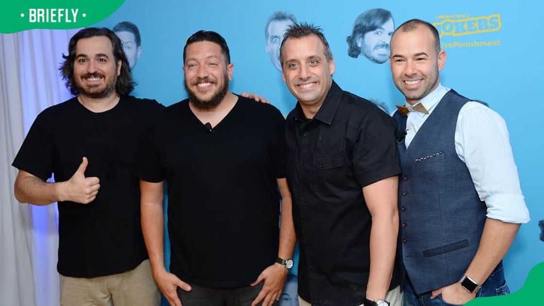 Brian Quinn, Sal Vulcano, Joe Gatto and James Murray (L-R) Brian Quinn, Sal Vulcano, Joe Gatto and James Murray (L-R)