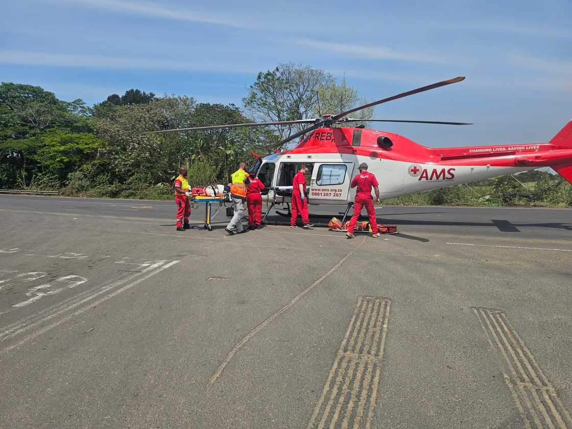 One passenger had to be airlifted for further medical treatment. One passenger had to be airlifted for further medical treatment.