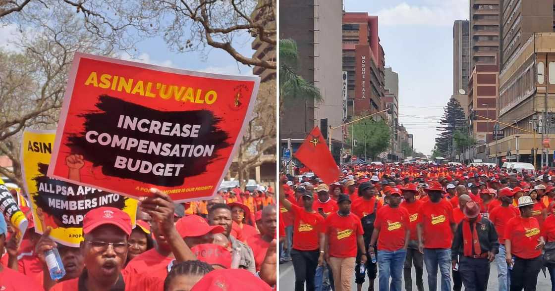 Popcru marches to the Union Buildings