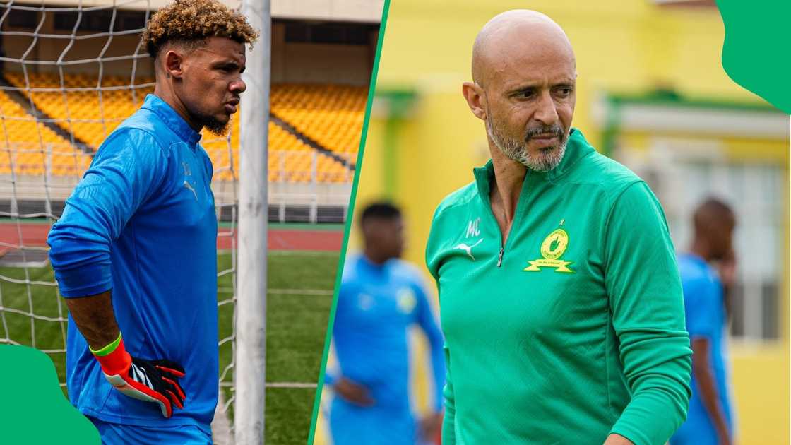 Senior Mamelodi Sundowns figures Ronwen Williams and Miguel Cardosi were criticised after Masandawana's victory. Senior Mamelodi Sundowns figures Ronwen Williams and Miguel Cardosi were criticised after Masandawana's victory.