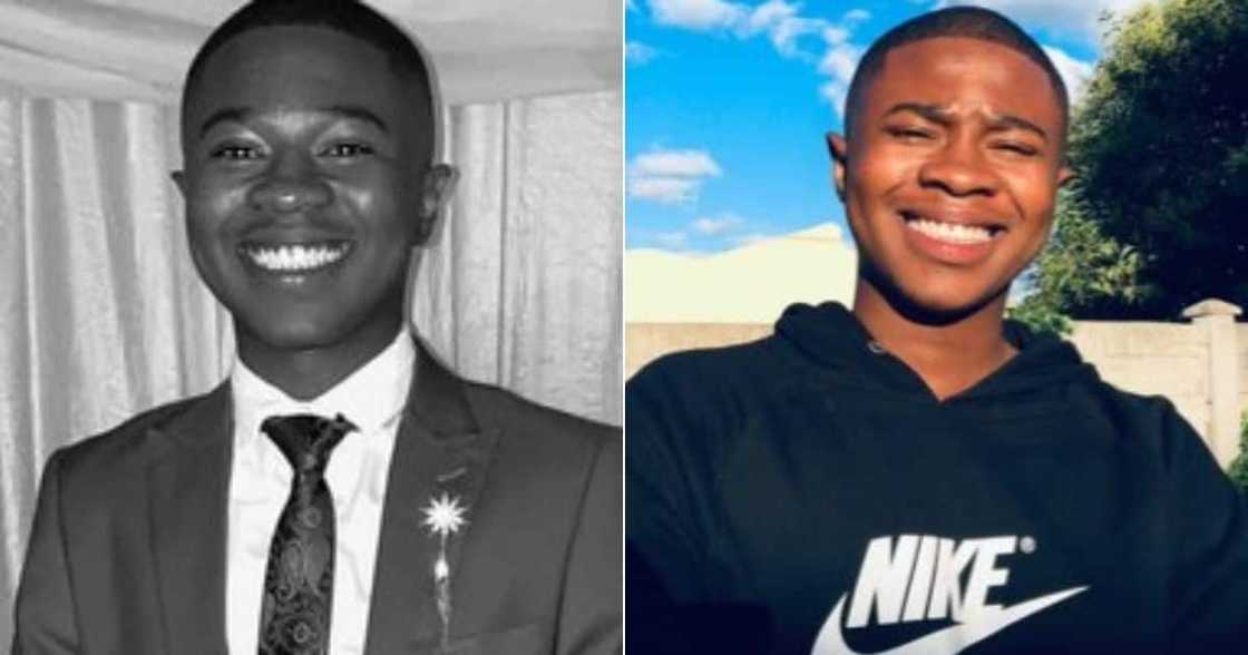 Luthando Mpiti is worried about his girflriend Luthando Mpiti is worried about his girflriend