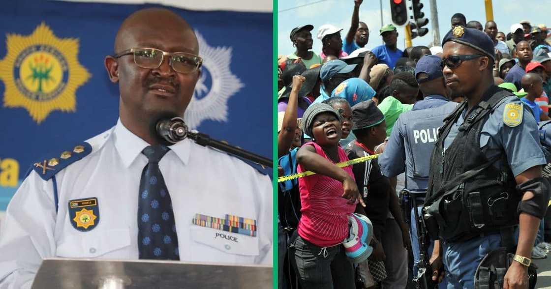 Gauteng Police Commissioner Elias Mawela was in Diepsloot Gauteng Police Commissioner Elias Mawela was in Diepsloot