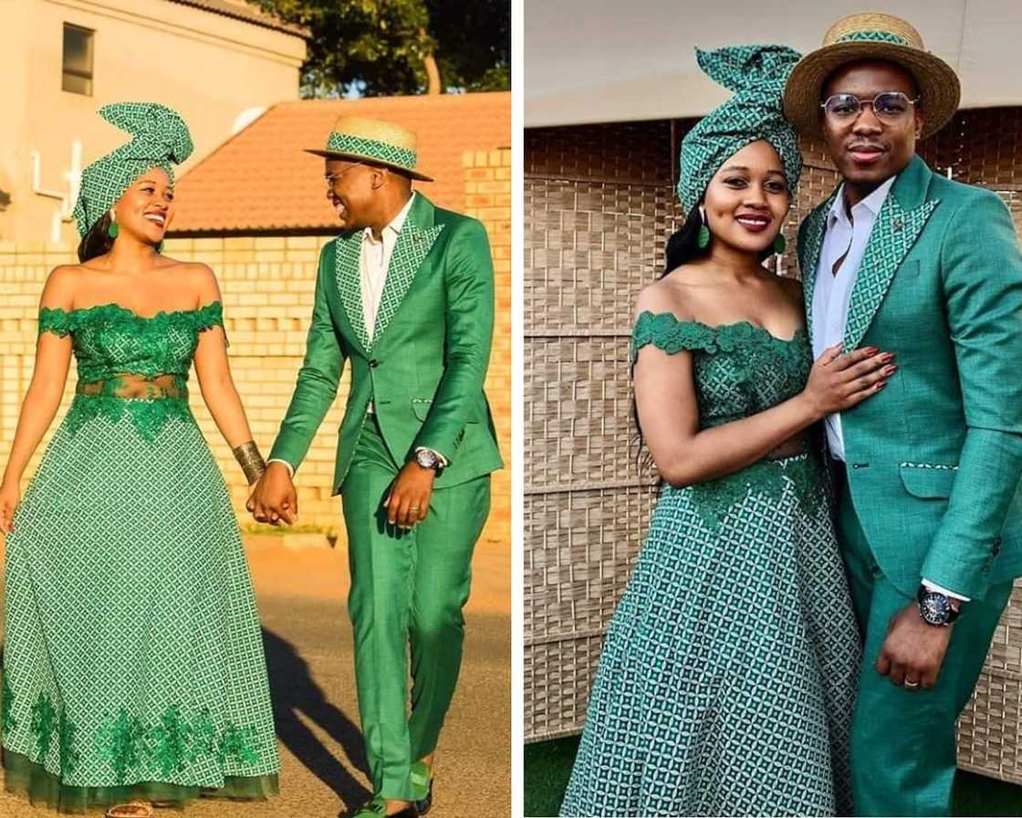 Tswana modern Tswana traditional wedding dresses