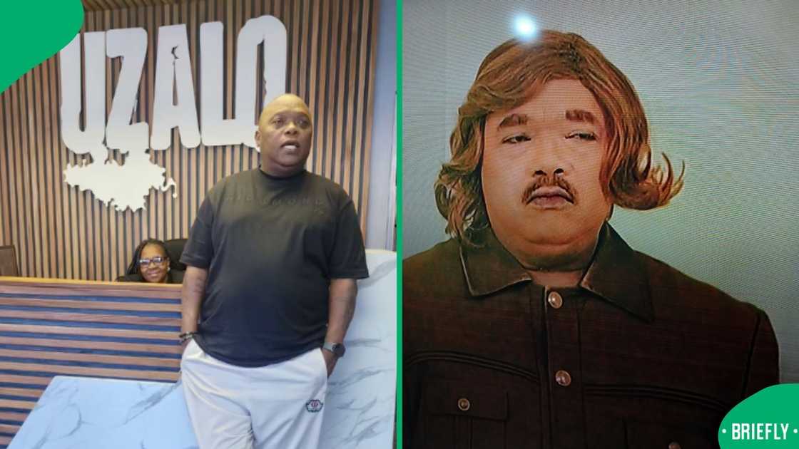 Thabo Mnguni disguised himself as an Afrikaner on 'Uzalo' Thabo Mnguni disguised himself as an Afrikaner on 'Uzalo'