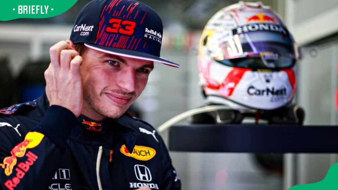 Max Verstappen at Bahrain International Circuit Max Verstappen at Bahrain International Circuit