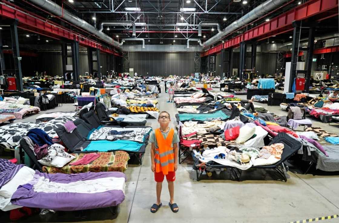 The makeshift refugee centre in Warsaw was meant to be a temporary solution The makeshift refugee centre in Warsaw was meant to be a temporary solution