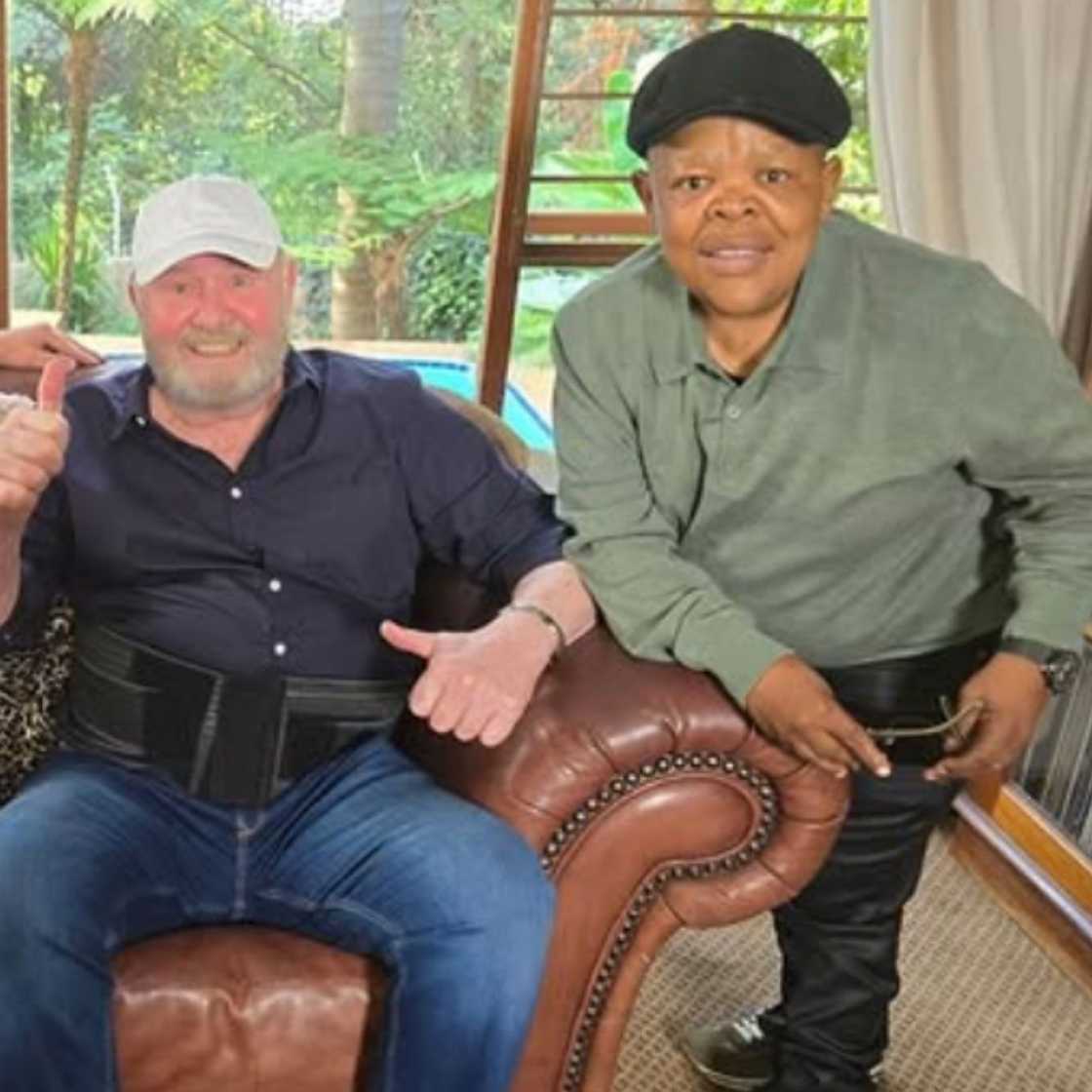 Alfred Ntombela reflected on his relationship with Leon Schuster