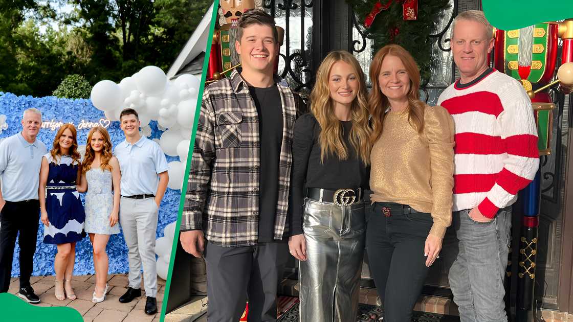 Harrison Burton and Jenna Petty's family