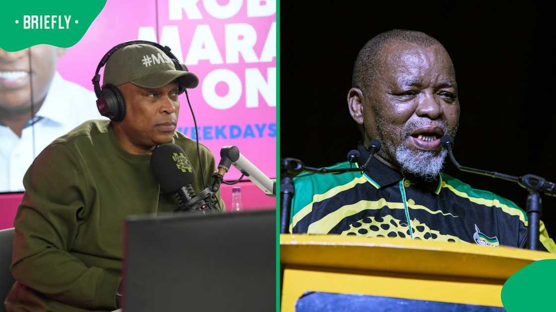 African National Congress, ANC, Robert Marawa, Gwede Mantashe African National Congress, ANC, Robert Marawa, Gwede Mantashe