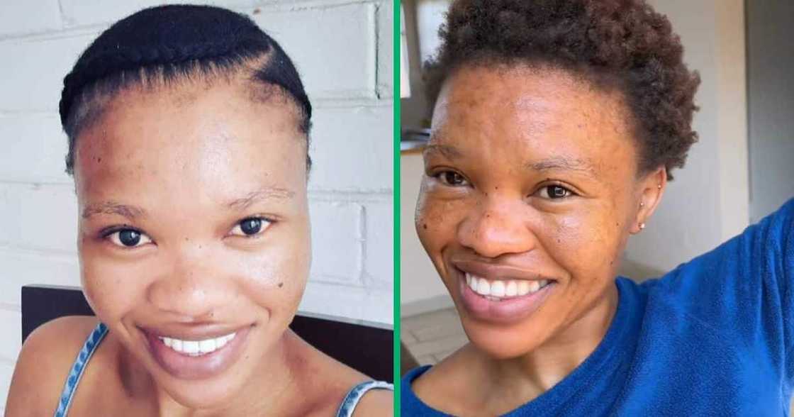 A TikTok video shows a young lady showcasing how she braids her hair, and people love it. A TikTok video shows a young lady showcasing how she braids her hair, and people love it.