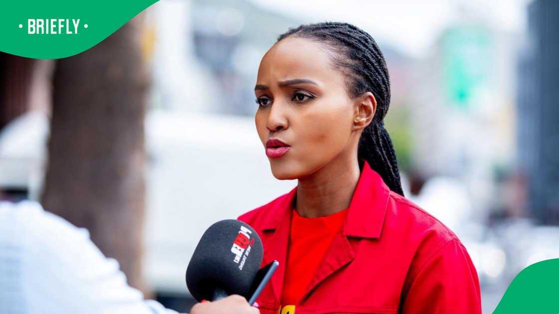 EFF spokesperson Thembi Msane warned Enoch Godongwana against making unexpected changes to the budget EFF spokesperson Thembi Msane warned Enoch Godongwana against making unexpected changes to the budget