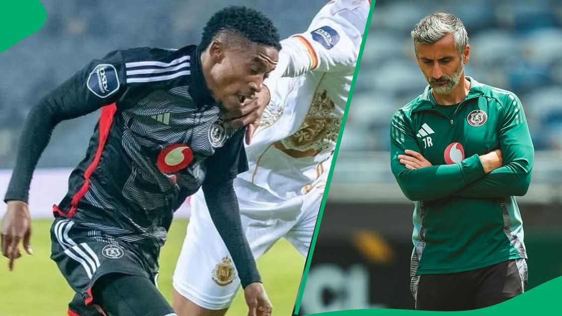 Monnapule Saleng is still in Jose Riveiro's plans at Orlando Pirates. Monnapule Saleng is still in Jose Riveiro's plans at Orlando Pirates.