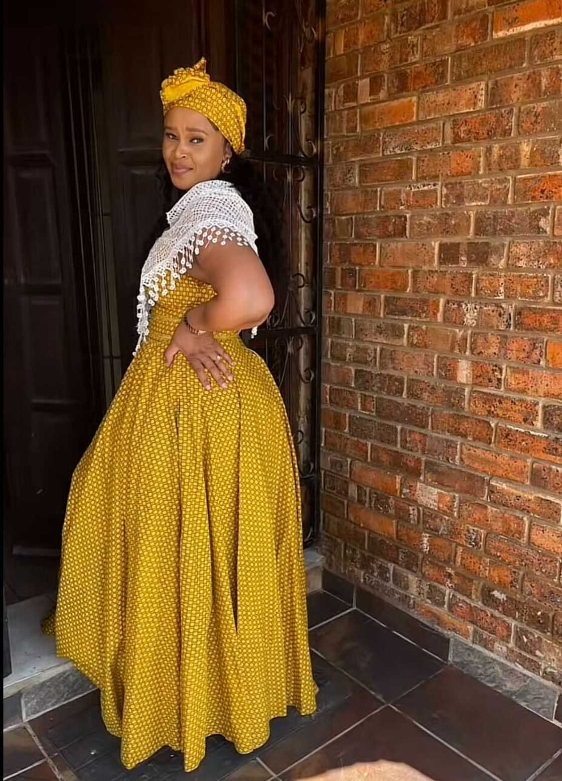 A woman and a group of people left South Africans in awe with their stunning Xhosa attire on Heritage Day.