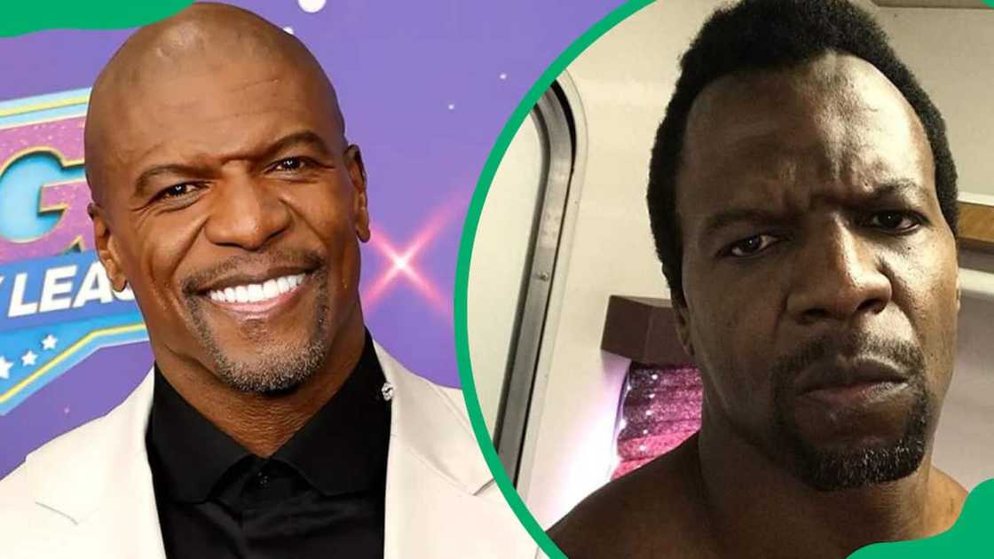 Terry Crews having a good time Terry Crews having a good time