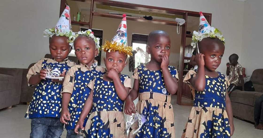 Nakato Honorata's quintuplets Nakato Honorata's quintuplets