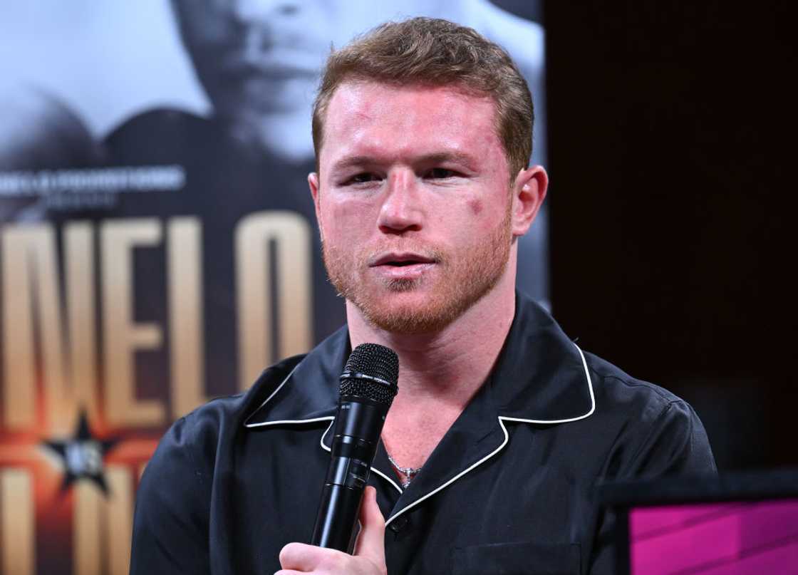Saul 'Canelo' Alvarez in Las Vegas, Nevada, United States.