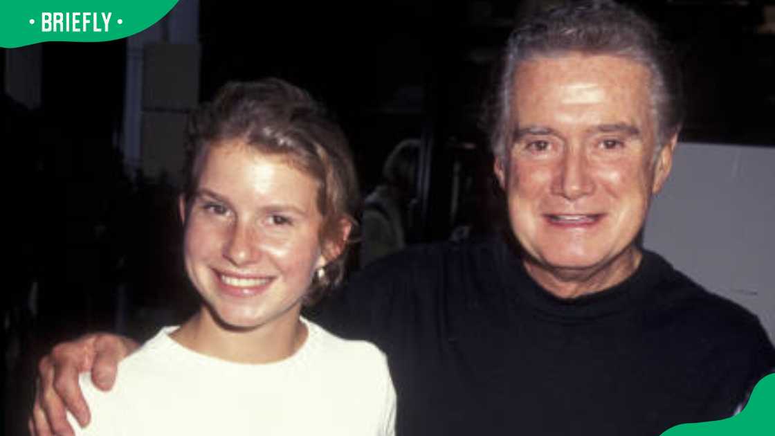 Regis Philbin and daughter Jennifer Philbin at a book party Regis Philbin and daughter Jennifer Philbin at a book party