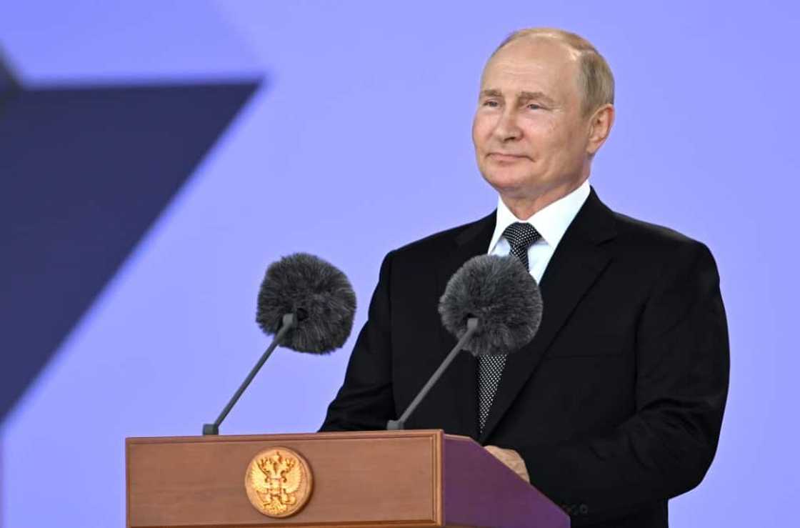Putin noted that Russian armaments for export were battle tested Putin noted that Russian armaments for export were battle tested