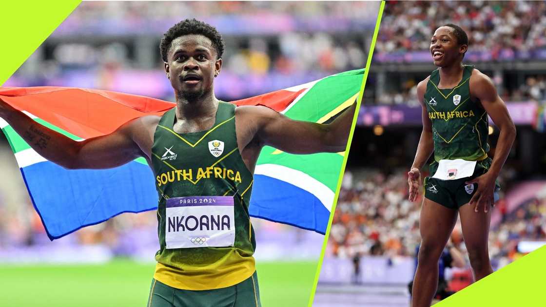 Bradley Nkoana and Bayanda Walaza have both qualified for the men's 100m race final at the World Athletics U20 Championships in Lima, Peru. Photo: Martin Bernetti/Hannah Peters.