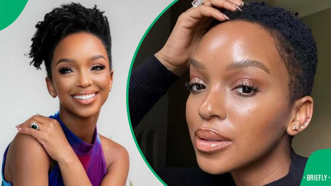 Social media admired Nandi Madida's natural beauty Social media admired Nandi Madida's natural beauty