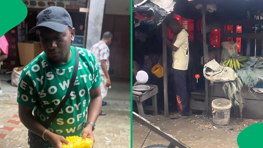 Filmed just ahead of local immigration protests, the video showcased him navigating flooded roads, construction zones, and local food spots Filmed just ahead of local immigration protests, the video showcased him navigating flooded roads, construction zones, and local food spots