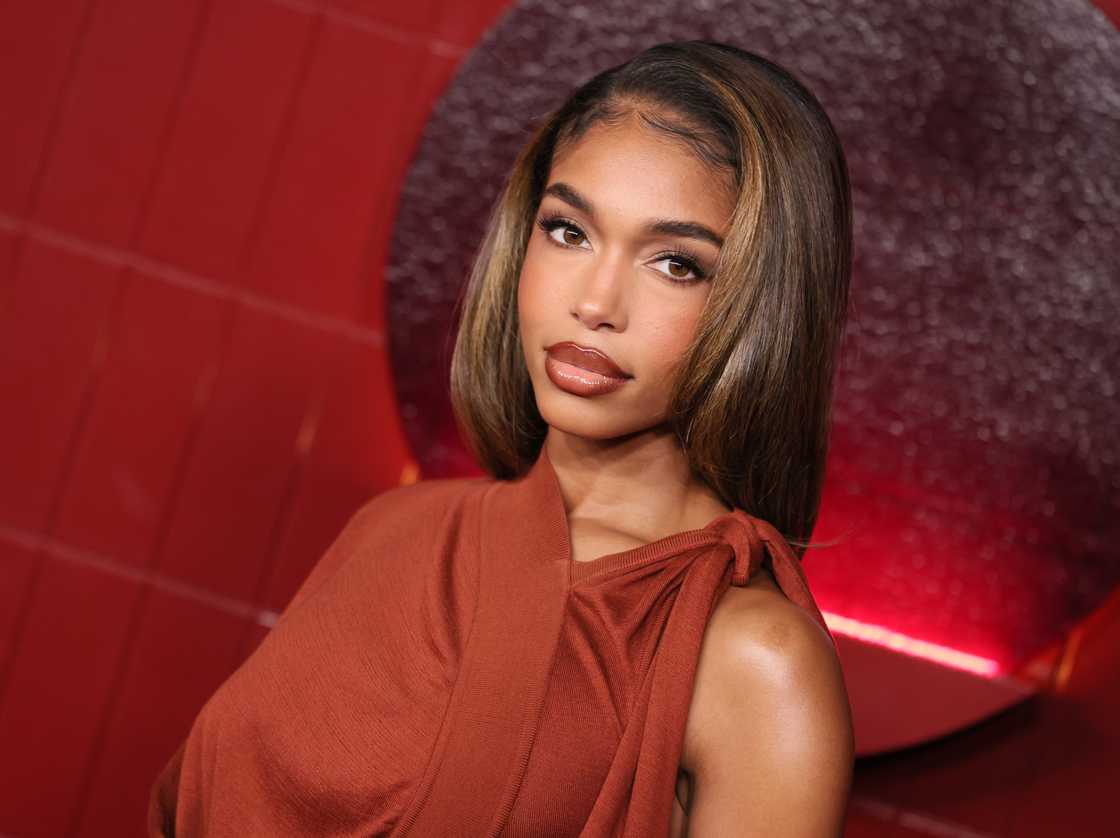 Lori Harvey at Paramount Pictures Studios