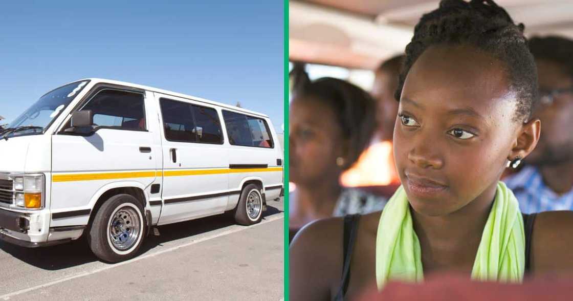 A TikTok video captured a KZN taxi driver driving slowly after customers complained about his speed. A TikTok video captured a KZN taxi driver driving slowly after customers complained about his speed.