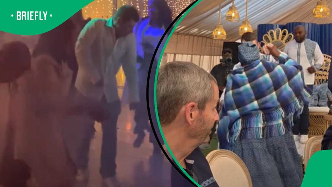 USA and SA couple had two after parties with many guests busting a move.