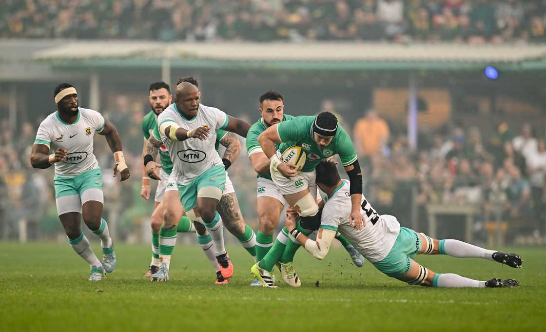 Springboks, Siya Kolisi, South Africa, Ireland, Caelan Doris