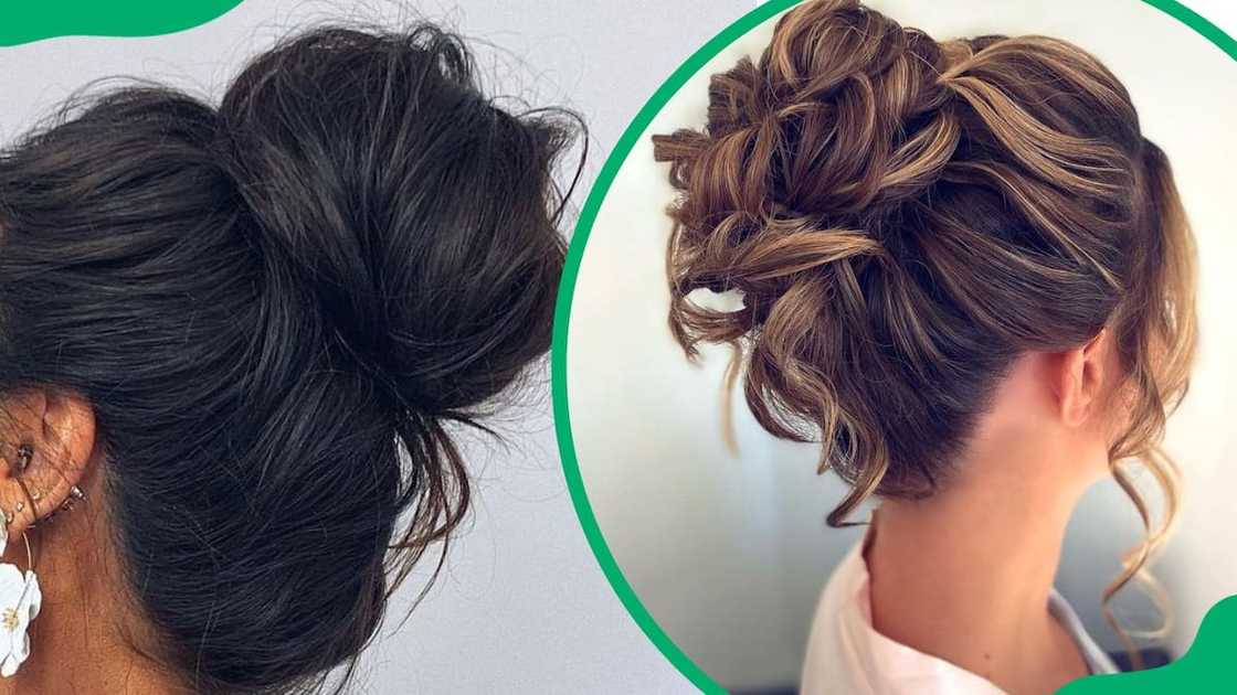 Interview hairstyle for long hair Interview hairstyle for long hair