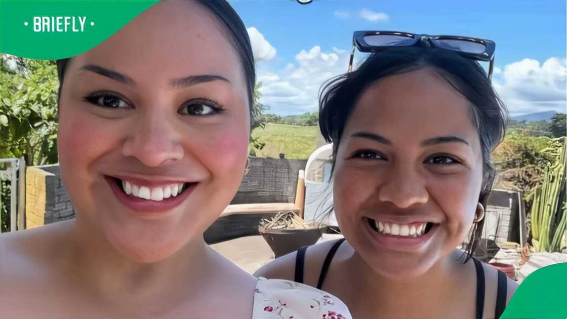 Two sisters showed off their impressive weight loss journey. Two sisters showed off their impressive weight loss journey.