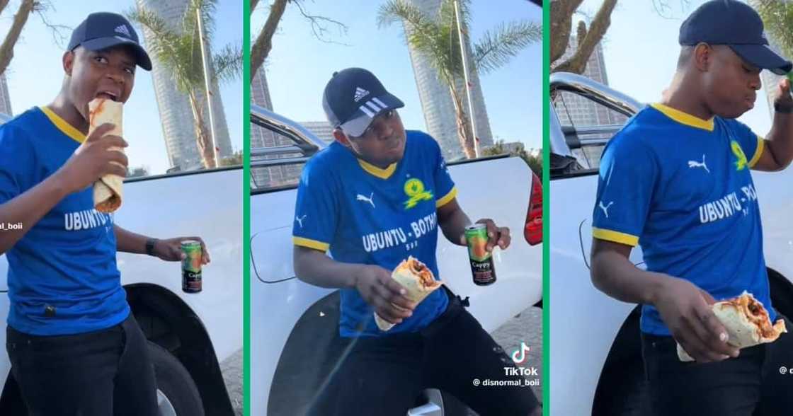 A man with a crazy appetite A man with a crazy appetite