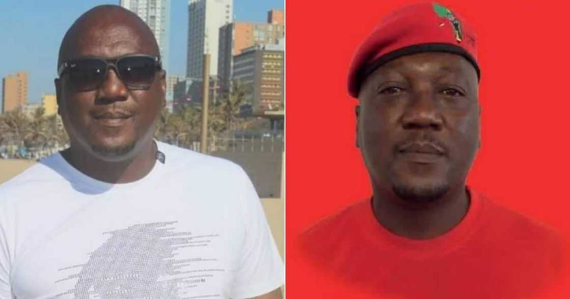 EFF Ward Councillor Candidate, KwaZulu-Natal, Thulani Shangase, Economic Freedom Fighters EFF Ward Councillor Candidate, KwaZulu-Natal, Thulani Shangase, Economic Freedom Fighters