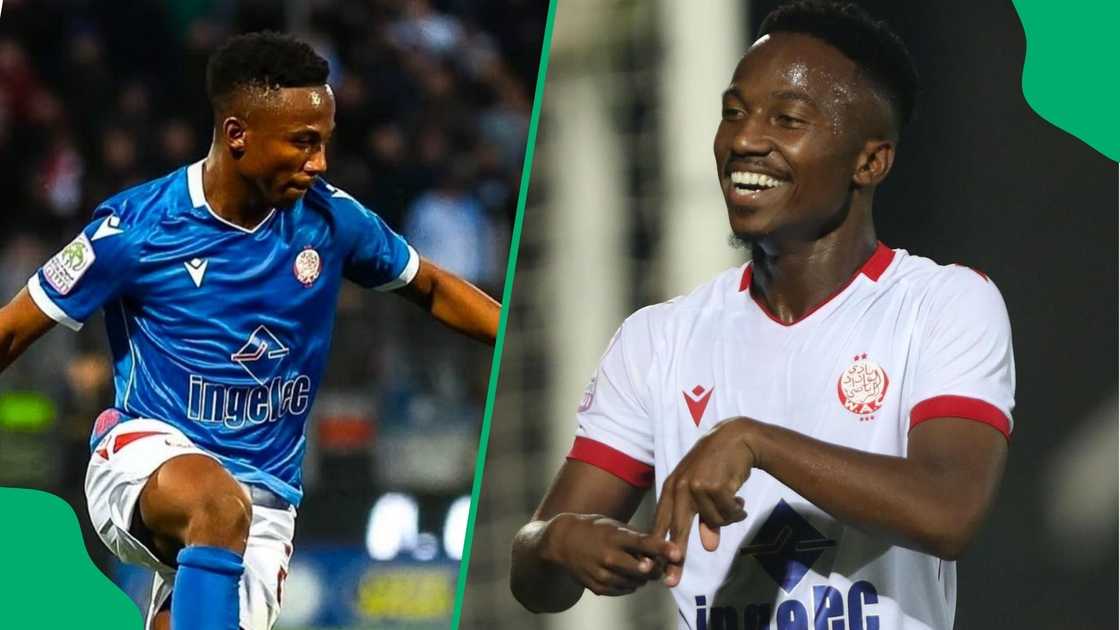 Cassius Mailula is enjoying his time at Wydad Athletic. Cassius Mailula is enjoying his time at Wydad Athletic.