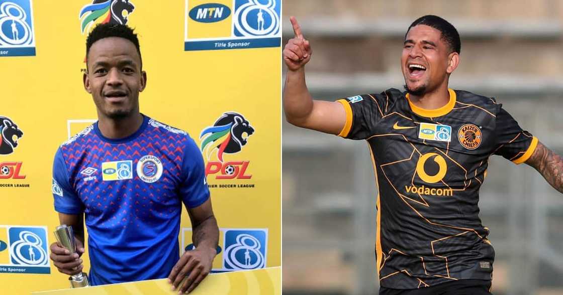 Sipho Mbule, Keagan Dolly, Bafana Bafana, Kaizer Chiefs, SuperSport United, number 10