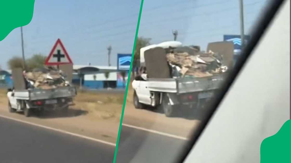 Mzansi stunned by unroadworthy bakkie crashing into tree