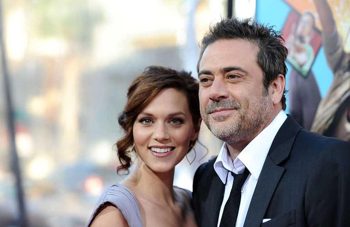 How did Jeffrey Dean Morgan meet his wife?