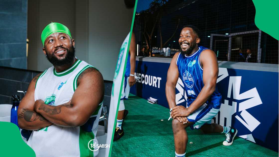 Castle Lite hosted a celebrity Showdown games in Sandton Castle Lite hosted a celebrity Showdown games in Sandton