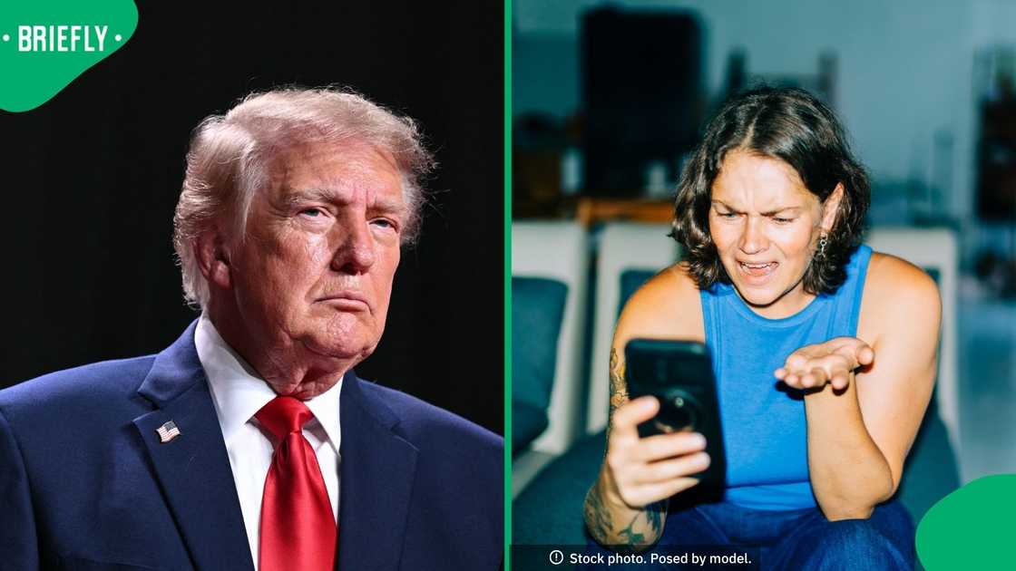 Donald Trump shared a video of a man being mauled by a tiger on social media
