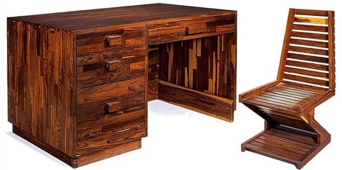 cocobolo desk