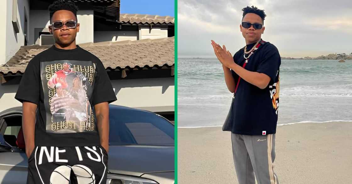 Ghost Hlubi posted a clip of him fetching his new Porsche car Ghost Hlubi posted a clip of him fetching his new Porsche car