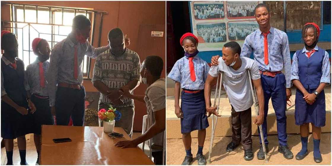 Michael Showunmi, Physically challenged, cancer, siblings Michael Showunmi, Physically challenged, cancer, siblings