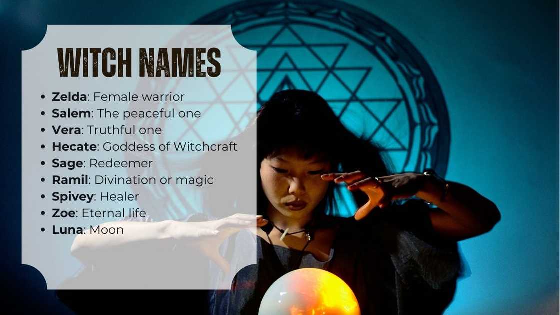 Magical witch names