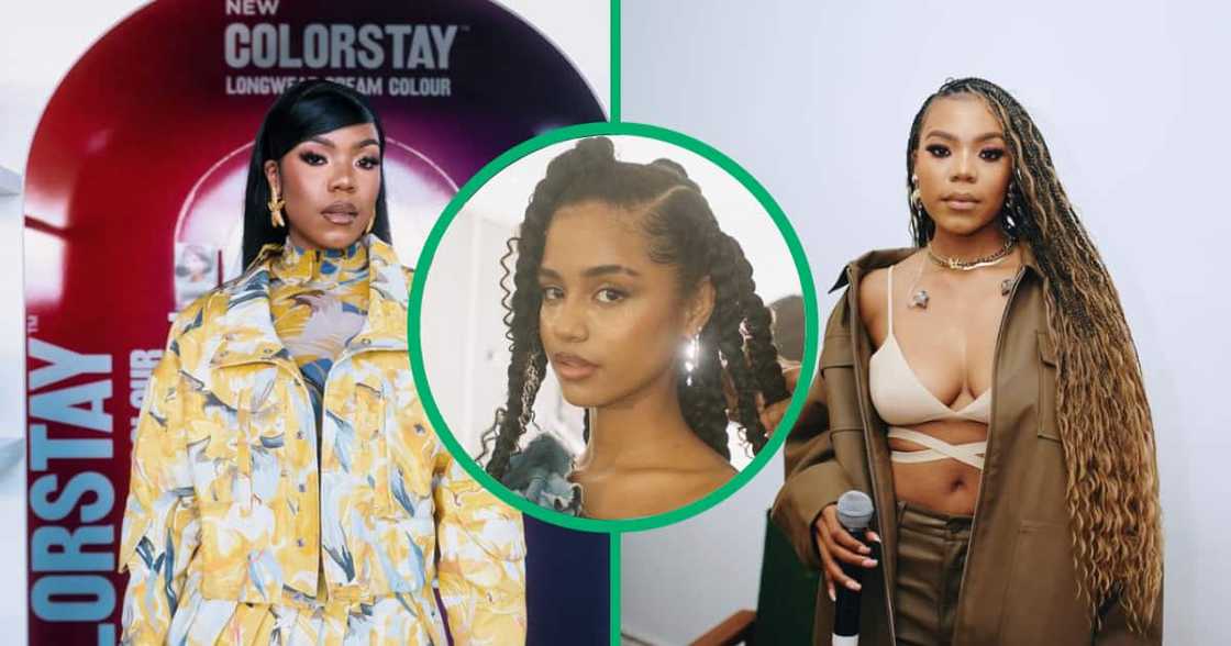 Tweeps compared Elaine and Tyla on social media Tweeps compared Elaine and Tyla on social media